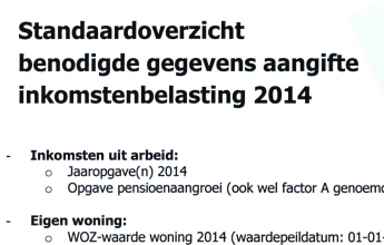 Belastingaangifte doen: bereid u voor met deze checklist